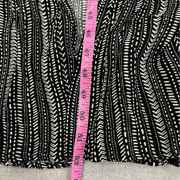 [S]Promesa Journey Ahead Geo-Print Button-Front Maxi Dress - Picture 7 of 9